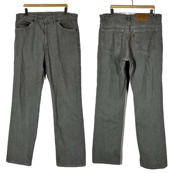 Vintage Levi's Jeans 80s Gray 36 - Picture 1 of 9